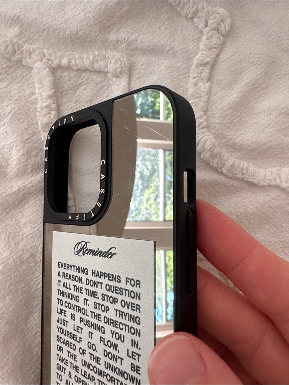 Mirror Text iPhone Case - Picture 6 of 6